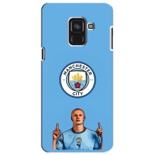 Чохли з футболістом Ерлінг Холанд для Samsung A8 Plus,  A730F (AlphaPrint) (Холанд Манчестер Сіті)