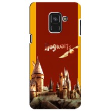 Чехлы с Гарри Поттером для Samsung A8 Plus,  A730F (AlphaPrint) – Hogwarts