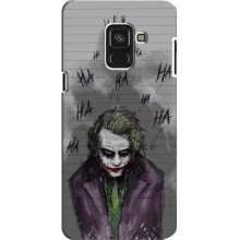 Чехлы с картинкой Джокера на Samsung A8 Plus, A8 Plus 2018, A730F (Joker клоун)