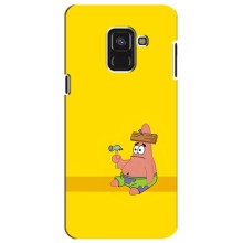 Чехлы с Патриком на Samsung A8 Plus, A8 Plus 2018, A730F (Ошибочка)