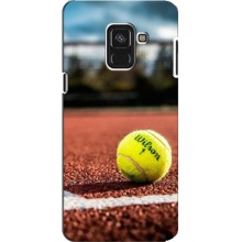 Чохли з прінтом Спортивна тематика для Samsung A8 Plus, A8 Plus 2018, A730F – Тенісний корт