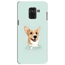 Чохли з собаками для Samsung A8 Plus,  A730F (VPrint) – Коргі