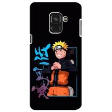 Чехлы с тематикой АНИМЕ для Самсунг А8 Плюс 2018, А730Ф (VPrint) – Аниме наруто