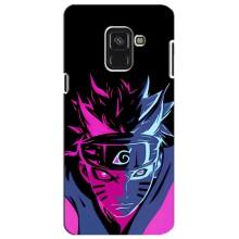 Чехлы с тематикой АНИМЕ для Самсунг А8 Плюс 2018, А730Ф (VPrint) – Наруто