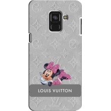 Чехол Disney Mouse Samsung A8 Plus, A8 Plus 2018, A730F (PREMIUMPrint) (Мики Маус ЛВ)