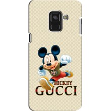 Чехол Disney Mouse Samsung A8 Plus, A8 Plus 2018, A730F (PREMIUMPrint) (Mikki Gucci)