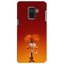 Чохол Головоломка для Samsung A8 Plus, A8 Plus 2018, A730F - (AlphaPrint) – Тривожність