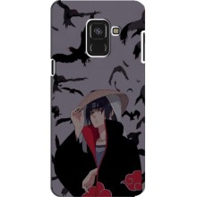 Анимешный чехол для Samsung A8 Plus, A8 Plus 2018, A730F (Итачи Itachi)