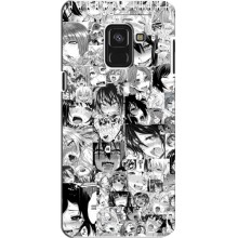 Анимешный чехол для Samsung A8 Plus, A8 Plus 2018, A730F (Ahegao manga)