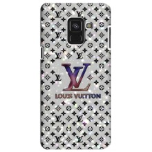 Чехол Стиль Louis Vuitton на Samsung A8 Plus,  A730F (Яркий LV)