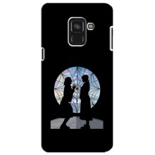 Чохли Венсдей на Samsung A8 Plus,  A730F Уенсдей (AlphaPrint) (кімната Венздей)