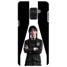 Чохли Венсдей на Samsung A8 Plus,  A730F Уенсдей (AlphaPrint) (W-Wednesday)