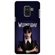 Чохли Венсдей на Samsung A8 Plus,  A730F Уенсдей (AlphaPrint) (Wednesday)