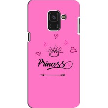 Девчачий Чехол для Samsung A8 Plus, A8 Plus 2018, A730F (Для Принцессы)