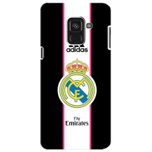 ФК Реал Мадрид чехлы для Samsung A8 Plus, A8 Plus 2018, A730F (AlphaPrint) (лого Real Madrid)