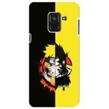 Naruto Anime Чехлы для Самсунг А8 Плюс 2018, А730Ф (AlphaPrint)