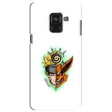 Naruto Anime Чехлы для Самсунг А8 Плюс 2018, А730Ф (AlphaPrint)