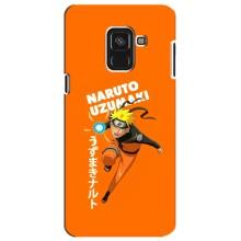 Naruto Anime Чехлы для Самсунг А8 Плюс 2018, А730Ф (AlphaPrint)