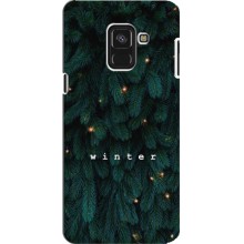 Новогодние, Праздничные Чехлы для Samsung A8 Plus, A8 Plus 2018, A730F - 2024 год (Winter)