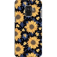 Чехлы с тематикой "ЦВЕТЫ" на Samsung A8 Plus, A8 Plus 2018, A730F (красивые цветы)