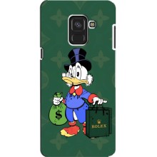 Чехлы для Samsung A8, A8 2018, A530F - Скрудж МакДак Louis Vuitton (PREMIUMPrint) (Богатая Утка)