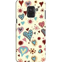 Чехлы для любимой на Самсунґ 8, 8 2018, 530F (VPrint) (Сердечки)
