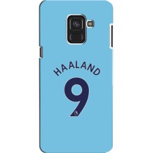 Чехлы с принтом для Samsung A8, A8 2018, A530F Футболист (Ерлинг Холанд 9)