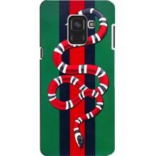 Чохли  GUCCI для Самсунґ 8, 8 2018, 530F (AlphaPrint) (Gucci змія)