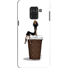 Чохли Луі Вітон для Samsung A8, A8 2018, A530F (AlphaPrint - LOUIS VUITTON) (кава LOUIS VUITTON)