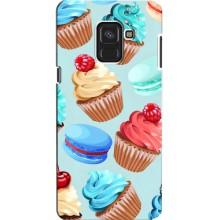 Чохли з фруктами для Samsung A8, A8 2018, A530F (VPrint) (Кексики)