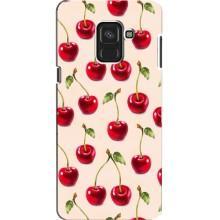 Чохли з фруктами для Samsung A8, A8 2018, A530F (VPrint) (Черешня)
