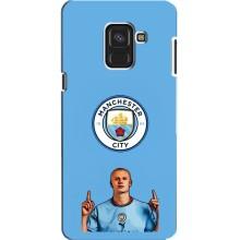 Чохли з футболістом Ерлінг Холанд для Samsung A8, A8 2018, A530F (AlphaPrint) (Холанд Манчестер Сіті)