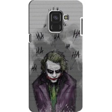 Чехлы с картинкой Джокера на Samsung A8, A8 2018, A530F (Joker клоун)
