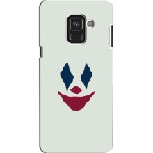 Чехлы с картинкой Джокера на Samsung A8, A8 2018, A530F (Лицо Джокера)