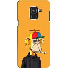 Чохли з Мавпами NFT для Samsung A8, A8 2018, A530F (AlphaPrint) (Нудна мавпа NFT)