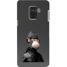 Чохли з Мавпами NFT для Samsung A8, A8 2018, A530F (AlphaPrint) (стильна мавпа NFT)