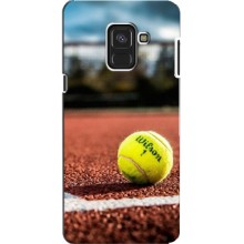 Чехлы с принтом Спортивная тематика для Samsung A8, A8 2018, A530F (Теннисный корт)