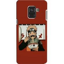 Чехлы с тематикой АНИМЕ для «Самсунг» А8, А8 2018, А530Ф (VPrint) – Наруто с лапшой