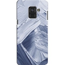Чехлы со смыслом для Samsung A8, A8 2018, A530F (Краски мазки)