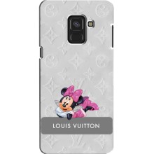 Чехол Disney Mouse Samsung A8, A8 2018, A530F (PREMIUMPrint) (Мики Маус ЛВ)