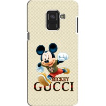 Чехол Disney Mouse Samsung A8, A8 2018, A530F (PREMIUMPrint) (Mikki Gucci)