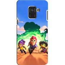 Чехол для Samsung A8, A8 2018, A530F Бравл Старс (VPrint)