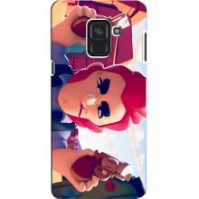 Чехол для Samsung A8, A8 2018, A530F Бравл Старс (VPrint)