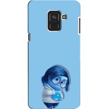 Чохол Головоломка для Samsung A8, A8 2018, A530F - (AlphaPrint) (Смуток)