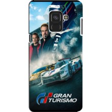 Чехол Gran Turismo / Гран Туризмо на Самсунг А8 (2018) (Гонки)
