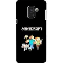 Чохол Майнкрафт на Samsung A8, A8 2018, A530F (AlphaPrint) Minecraft
