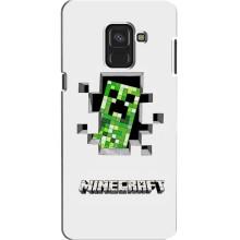 Чохол Майнкрафт на Samsung A8, A8 2018, A530F (AlphaPrint) Minecraft