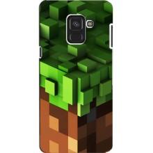 Чохол Майнкрафт на Samsung A8, A8 2018, A530F (AlphaPrint) Minecraft
