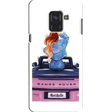 Чохол з друком для Samsung A8, A8 2018, A530F - (Мода) (AlphaPrint) – На машині