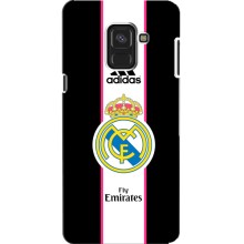 Чехол для Samsung A8, A8 2018, A530F с принтом (Лого Real Madrid)